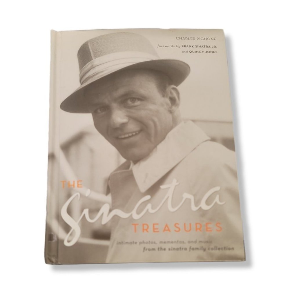 The Frank Sinatra Treasures Hardcover Audiobook with CD 60-Minute Timing.